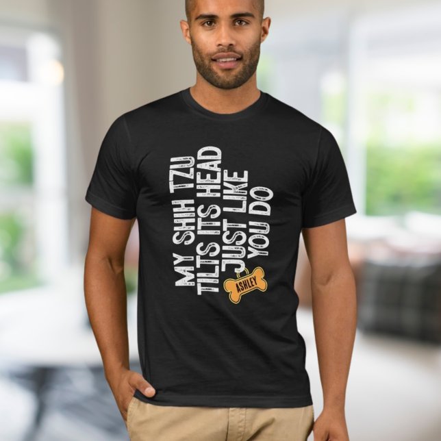 Camiseta Cabeza de shih tzu como tú (Subido por el creador)