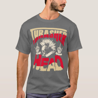 Camiseta Cabeza de Thrasher divertida