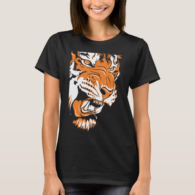 Camiseta Cabeza de tigre (Anverso)