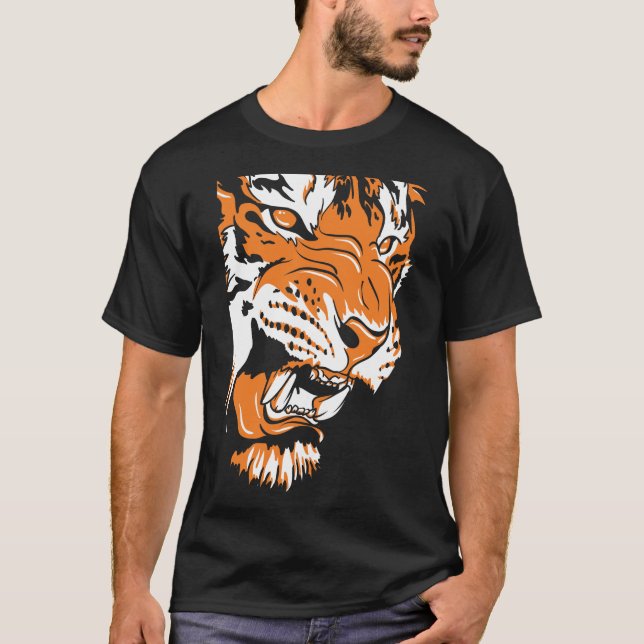 Camiseta Cabeza de tigre (Anverso)