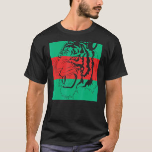 Camiseta Cabeza De Tigre Rey Cara Hip Hop Swag Drin Para Ho