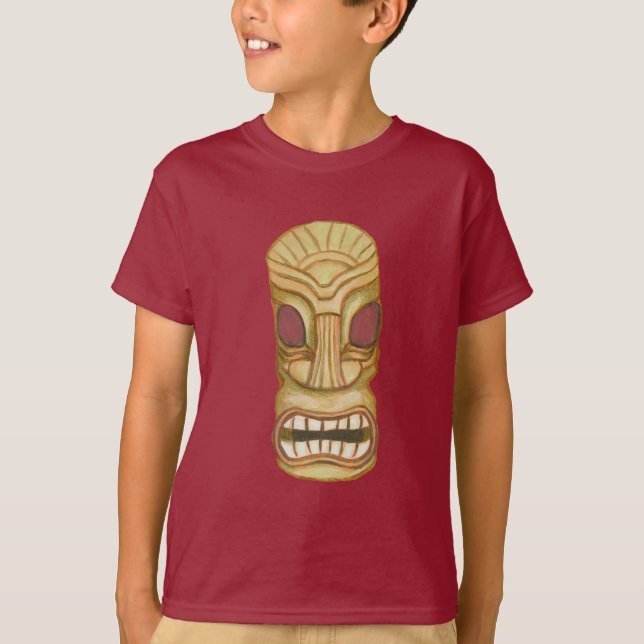 Camiseta Cabeza de Tiki (Anverso)