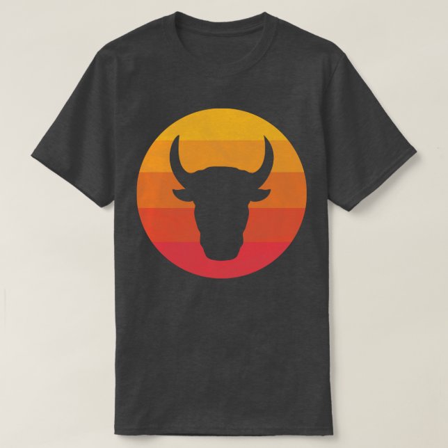 Camiseta Cabeza de toros (Diseño del anverso)