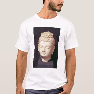 Camiseta Cabeza de un Buda, estilo Greco-Budista