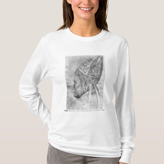 Camiseta Cabeza de un obispo, el álbum de Vallardi (Anverso)