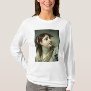 Camiseta Cabeza de una chica joven