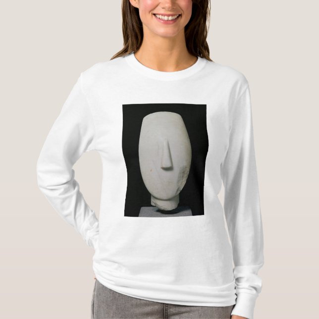 Camiseta Cabeza de una mujer (Anverso)