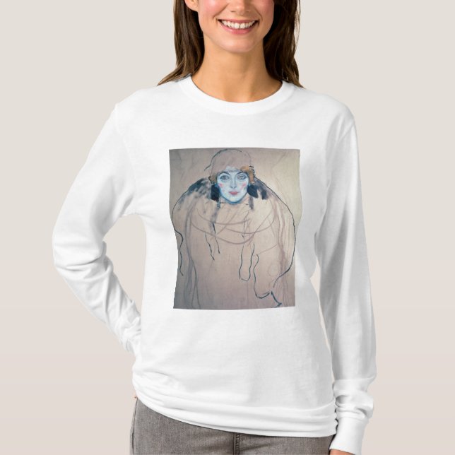 Camiseta Cabeza de una mujer (Anverso)