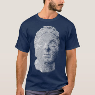 Camiseta Cabeza de una mujer de una estatua del Imperio Rom