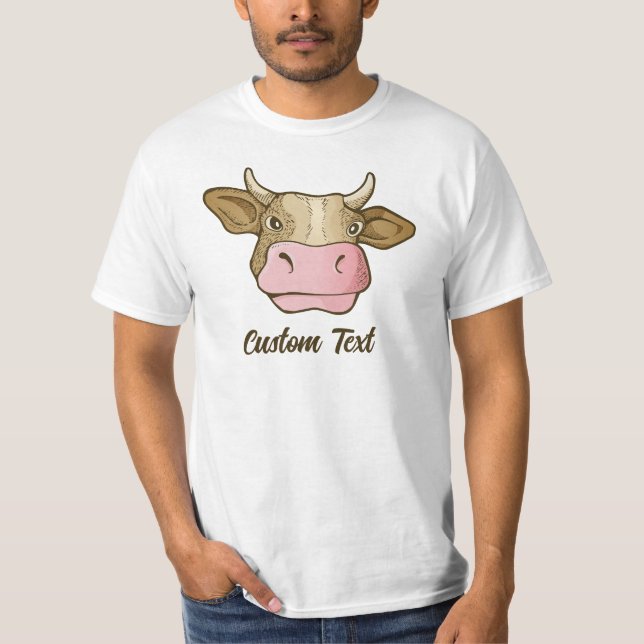 Camiseta Cabeza de vaca (Anverso)