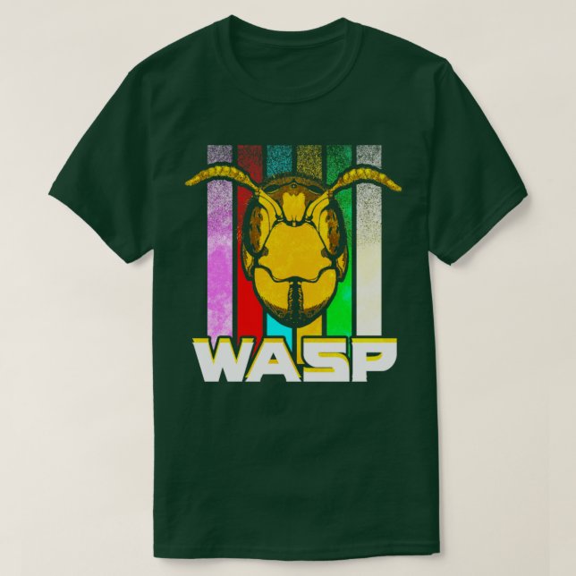 Camiseta Cabeza de Wasp Insect (Diseño del anverso)