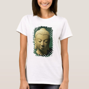 Camiseta Cabeza del Buda, Sarnath (piedra arenisca)