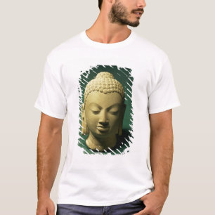 Camiseta Cabeza del Buda, Sarnath (piedra arenisca)