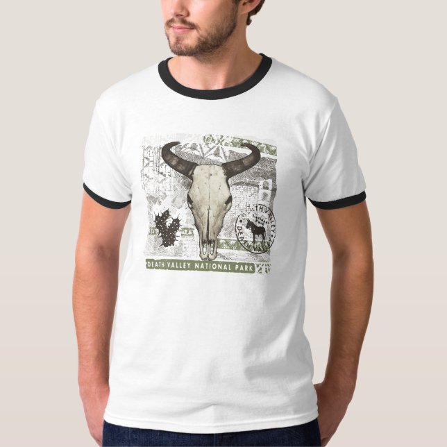 Camiseta Cabeza del cráneo de Death Valley (Anverso)