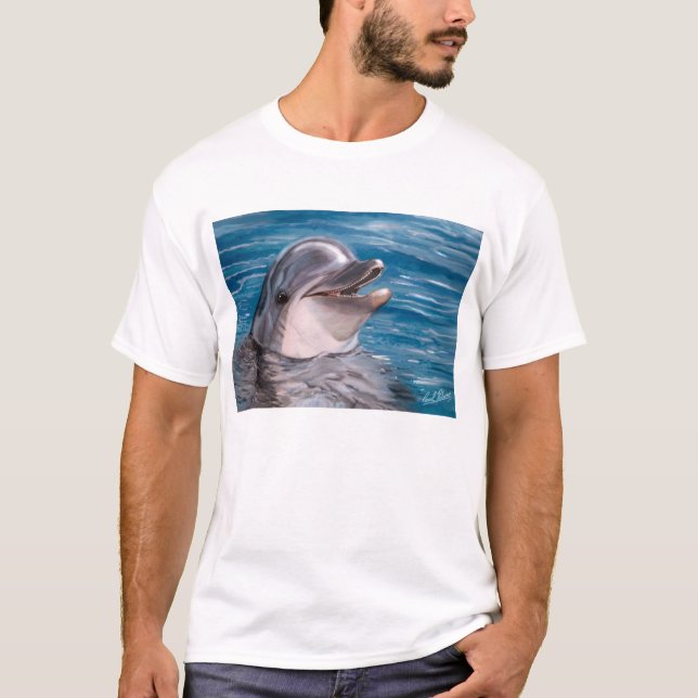 CAMISETA CABEZA DEL DELFÍN (Anverso)