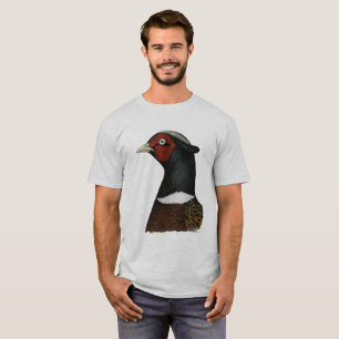 Camiseta Cabeza del faisán de Ringneck