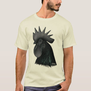 Camiseta Cabeza del gallo de Ayam Cemani
