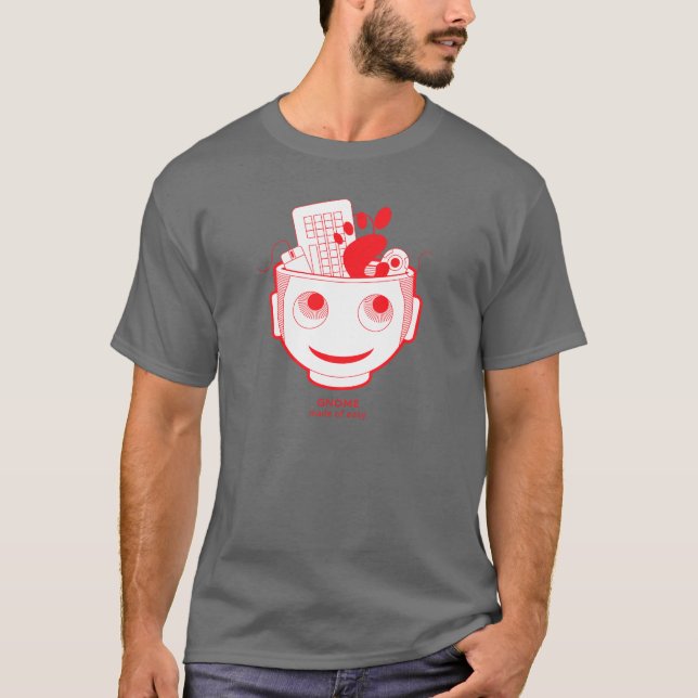 Camiseta Cabeza del GNOMO (Anverso)