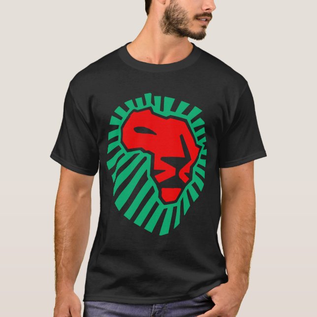 Camiseta Cabeza del león este vez para África Waka-waka (Anverso)