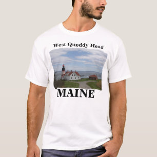 Camiseta Cabeza del oeste de Quoddy