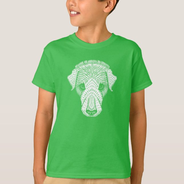 CAMISETA CABEZA DEL PERRO DE PUPPY (Anverso)