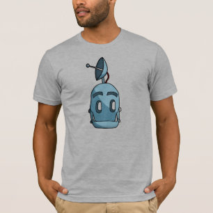 Camiseta cabeza del robot