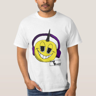 Camiseta cabeza del techno