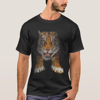 Camiseta Cabeza del tigre de cara de la cabeza del tigre de