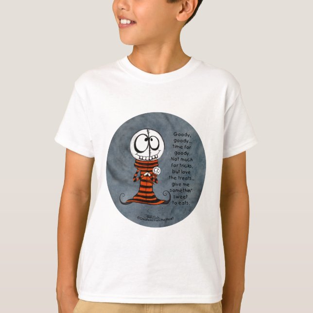 Camiseta Cabeza esquelética-Goody Goody (Anverso)