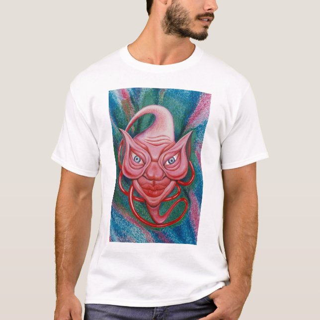 Camiseta Cabeza futura (Anverso)