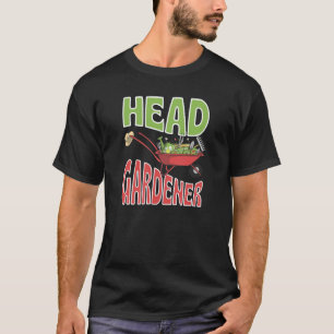 Camiseta Cabeza Gardener Cuesta Verano Rueda Vegetable Ga