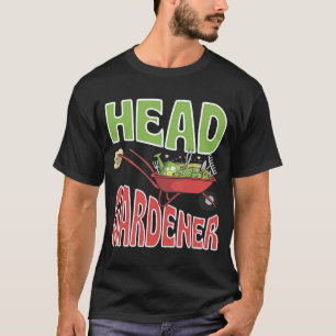 Camiseta Cabeza Gardener Cuesta Verano Rueda Vegetable Ga