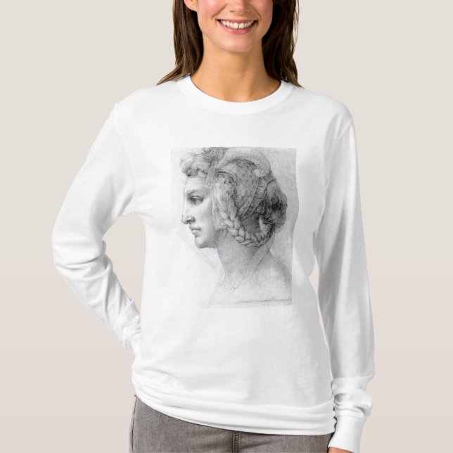 Camiseta Cabeza ideal de una mujer, c.1525-28 (Anverso)