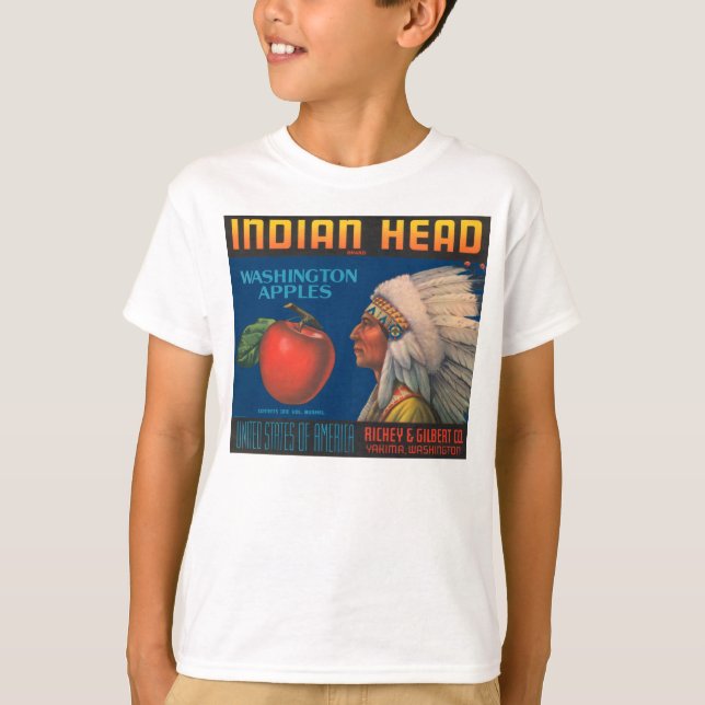 Camiseta Cabeza india (Anverso)