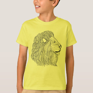 Camiseta Cabeza inspirada 5 del león