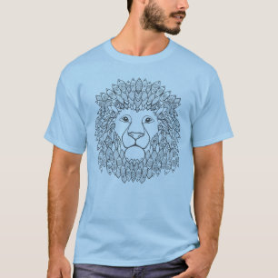 Camiseta Cabeza inspirada del león