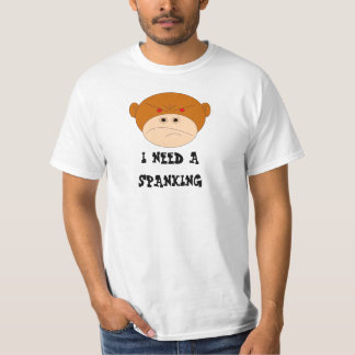 Camiseta CABEZA limpia del logotipo, NECESITO un AZOTE