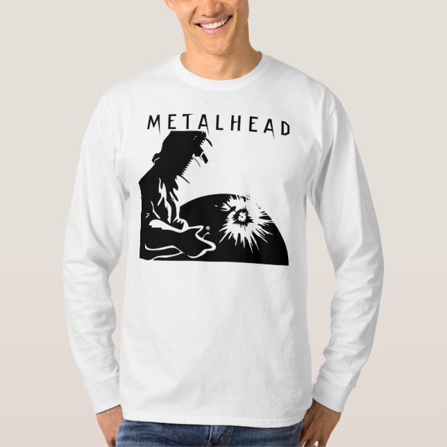 Camiseta Cabeza metalizado (Anverso)