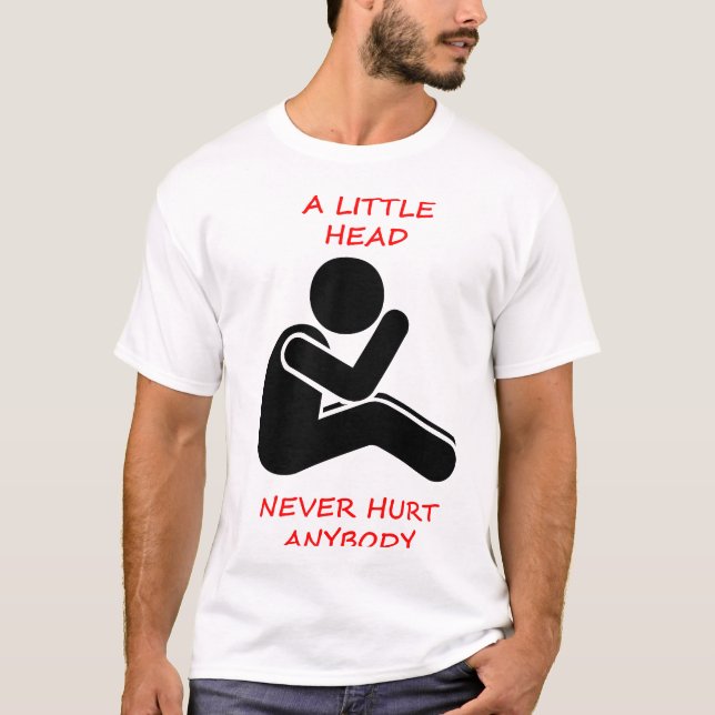 Camiseta CABEZA PEQUEÑA graciosa (Anverso)