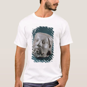 Camiseta Cabeza pulimentada de un extranjero, Sarnath, 3ro