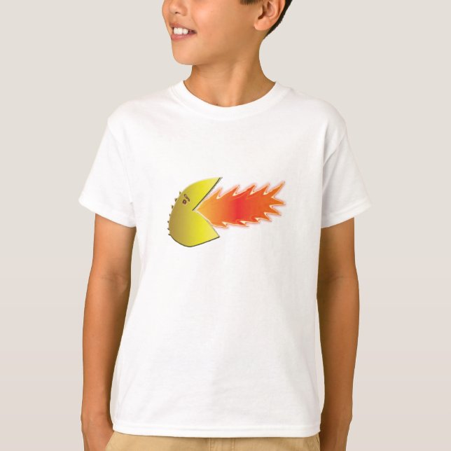 Camiseta Cabeza Respiradora de Fuego (Anverso)