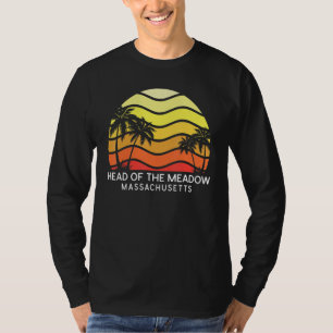 Camiseta Cabeza Retro de la Playa de Surf de Meadow Vintage