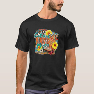 Camiseta Cabeza Sobre Esa Botas Para Ti Vida Country Vaquer