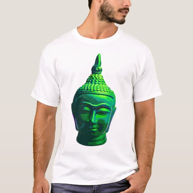 Camiseta cabeza tailandesa de Buda (Anverso)