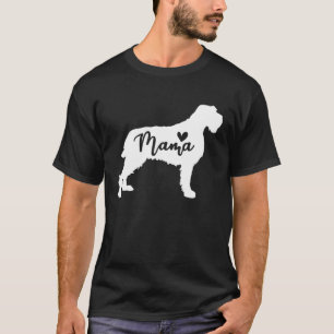 Camiseta Cabezal con hilo apuntando a Griffon Mamá Día de l