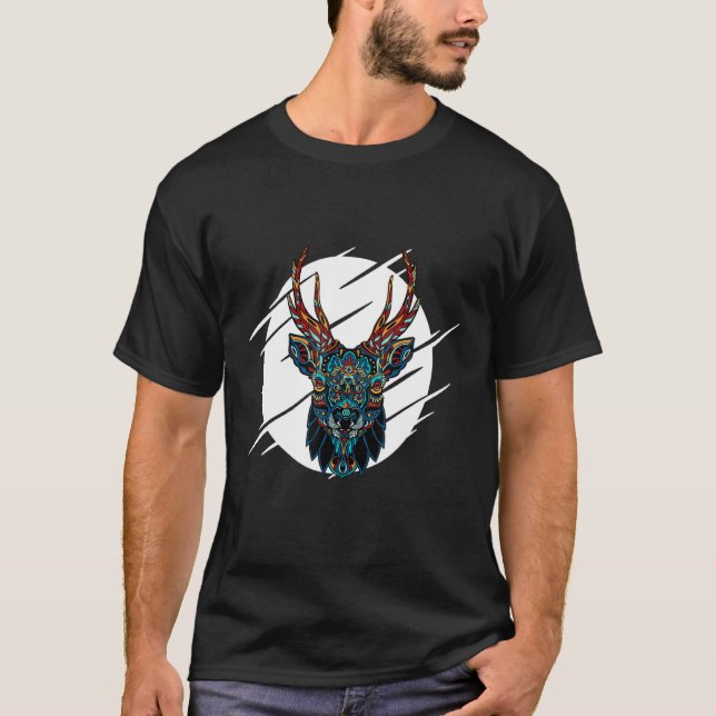 Camiseta Cabezal tribal (Anverso)