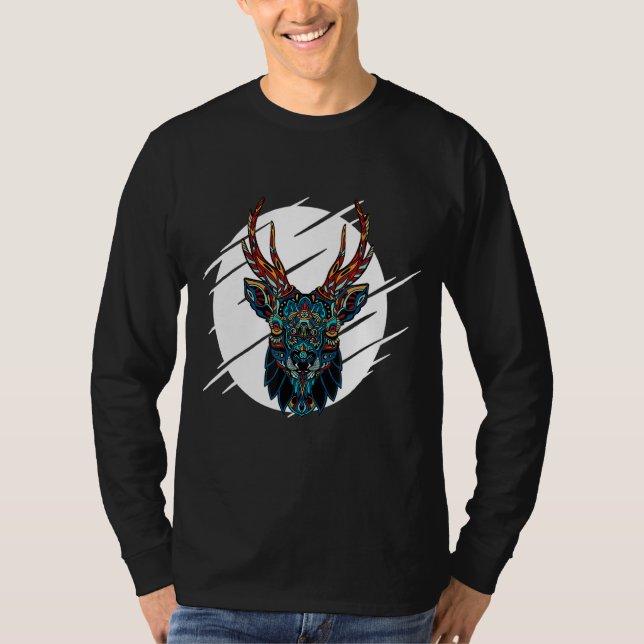 Camiseta Cabezal tribal (Anverso)