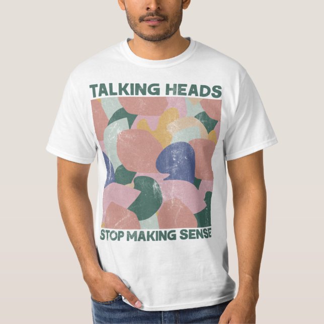Camiseta Cabezas de conversación (Anverso)