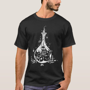 Camiseta Cabezas de gato en botella de poción mágica arte g