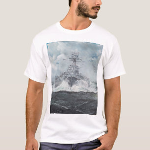 Camiseta Cabezas de la capilla para Bismarck 23rdMay 1941.